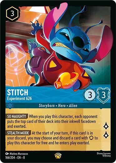 Stitch - Experiment 626 (166/204) [Reign of Jafar] | Jack's On Queen