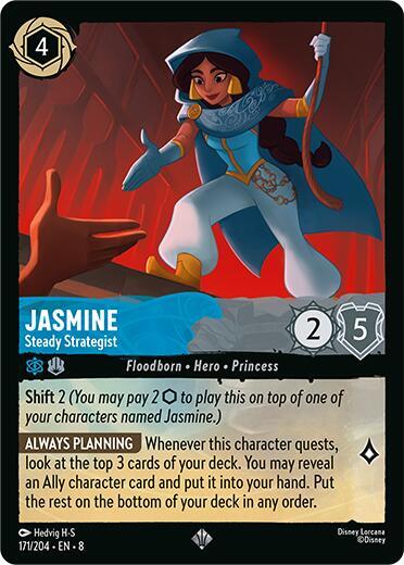Jasmine - Steady Strategist (171/204) [Reign of Jafar] | Jack's On Queen