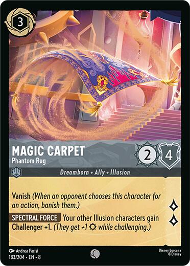 Magic Carpet - Phantom Rug (183/204) [Reign of Jafar] | Jack's On Queen
