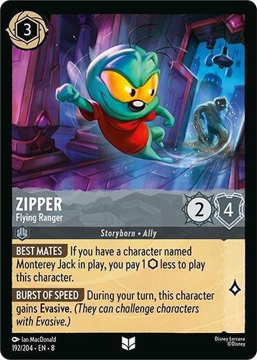Zipper - Flying Ranger (192/204) [Reign of Jafar] | Jack's On Queen