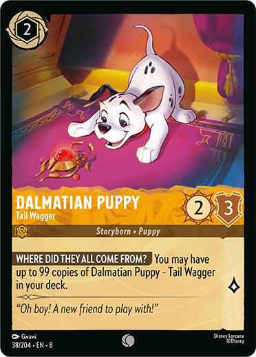 Dalmatian Puppy - Tail Wagger (38/204) [Reign of Jafar] | Jack's On Queen