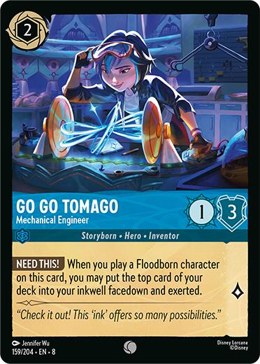 Go Go Tomago - Mechanical Engineer (159/204) [Reign of Jafar] | Jack's On Queen