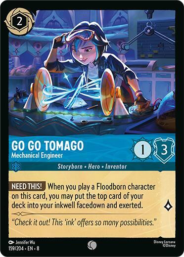 Go Go Tomago - Mechanical Engineer (159/204) [Reign of Jafar] | Jack's On Queen