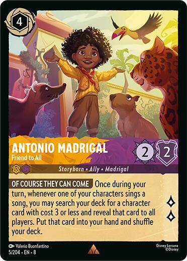 Antonio Madrigal - Friend to All (5/204) [Reign of Jafar] | Jack's On Queen
