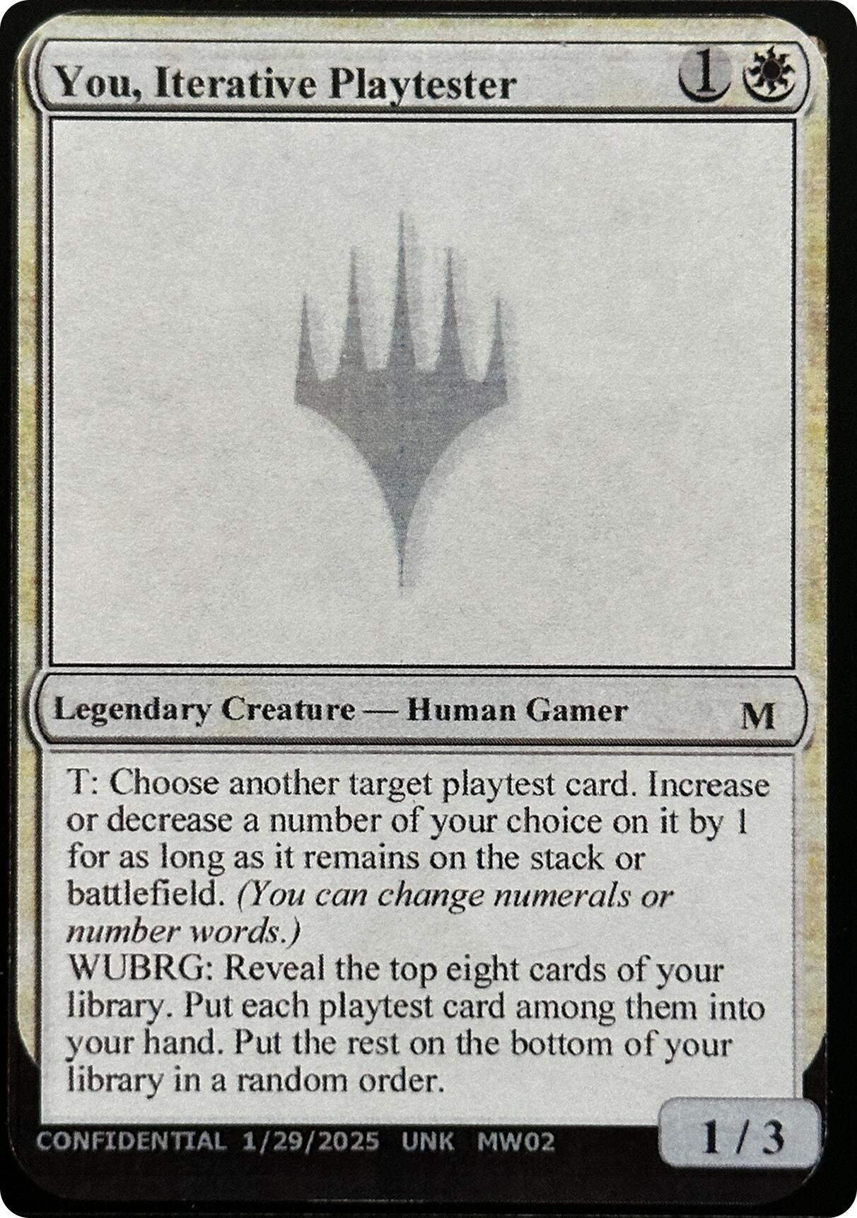 You, Iterative Playtester [Unknown Event] | Jack's On Queen