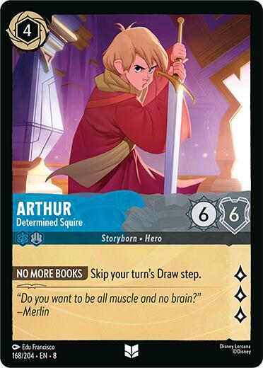 Arthur - Determined Squire (168/204) [Reign of Jafar] | Jack's On Queen