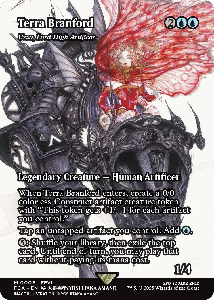 Terra Branford - Urza, Lord High Artificer (Showcase) [FINAL FANTASY : Through the Ages] | Jack's On Queen