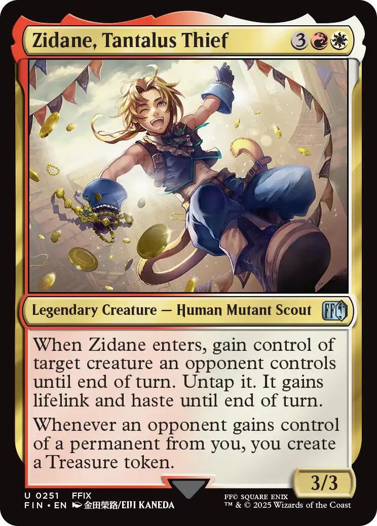 Zidane, Tantalus Thief [FINAL FANTASY] | Jack's On Queen
