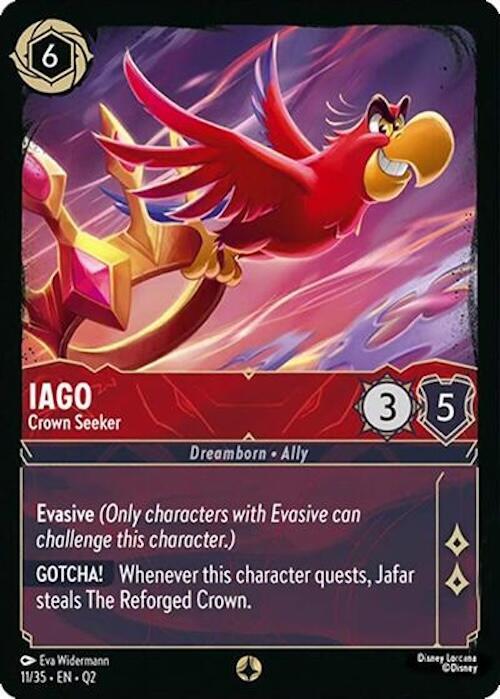 Iago - Crown Seeker (11/35) [Illumineer's Quest: Palace Heist] | Jack's On Queen
