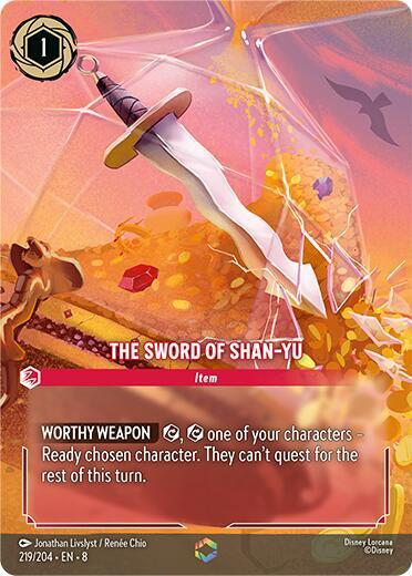 The Sword of Shan Yu (Enchanted) (219/204) [Reign of Jafar] | Jack's On Queen