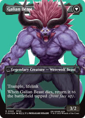 Vincent Valentine // Galian Beast (Borderless) (Surge Foil) [FINAL FANTASY] | Jack's On Queen