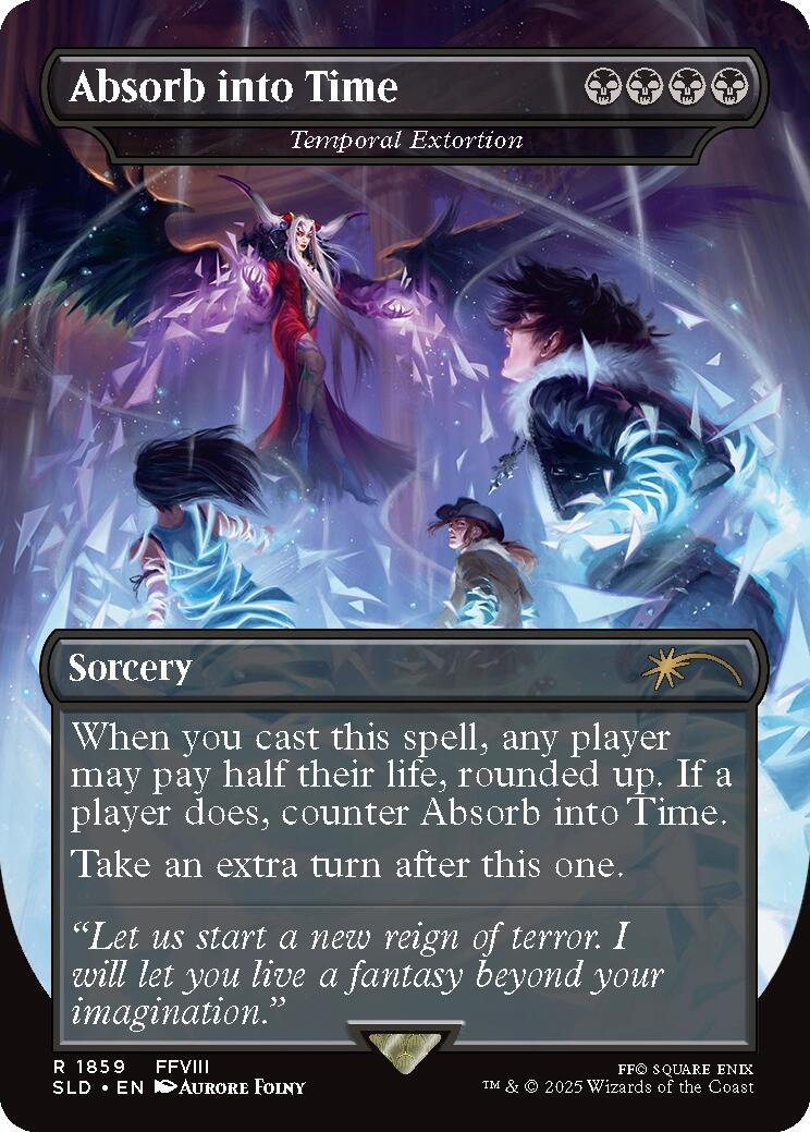 Absorb into Time - Temporal Extortion [Secret Lair Drop Series] | Jack's On Queen