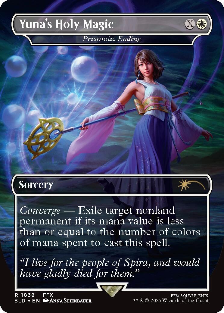 Yuna's Holy Magic - Prismatic Ending [Secret Lair Drop Series] | Jack's On Queen