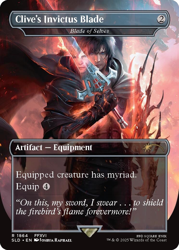 Clive's Invictus Blade - Blade of Selves [Secret Lair Drop Series] | Jack's On Queen
