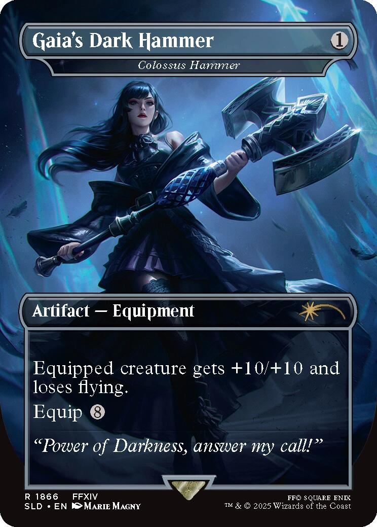 Gaia's Dark Hammer - Colossus Hammer [Secret Lair Drop Series] | Jack's On Queen