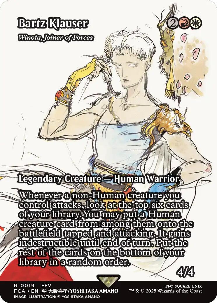 Bartz Klauser - Winota, Joiner of Forces (Showcase) [FINAL FANTASY : Through the Ages] | Jack's On Queen
