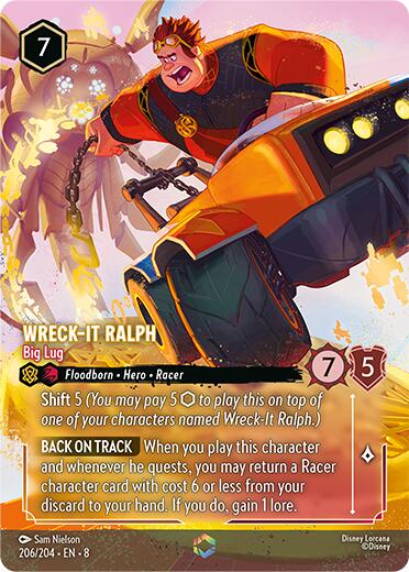 Wreck-It Ralph - Big Lug (Enchanted) (206/204) [Reign of Jafar] | Jack's On Queen