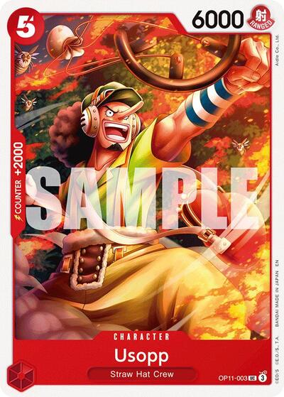 Usopp (OP11-003) [A Fist of Divine Speed] | Jack's On Queen