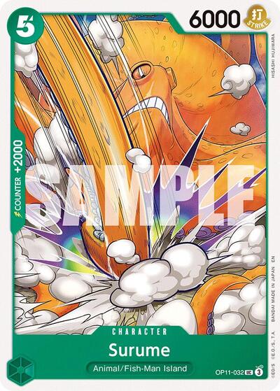Surume (OP11-032) [A Fist of Divine Speed] | Jack's On Queen