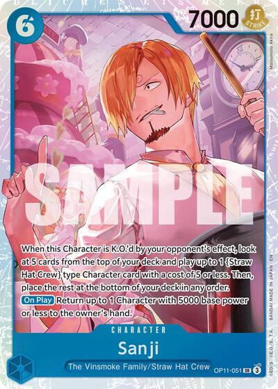 Sanji (OP11-051) [A Fist of Divine Speed] | Jack's On Queen