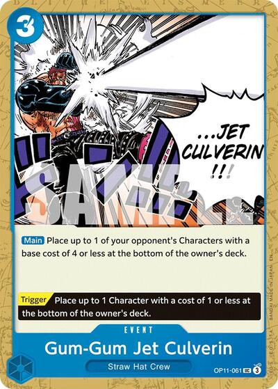 Gum-Gum Jet Culverin (OP11-061) [A Fist of Divine Speed] | Jack's On Queen