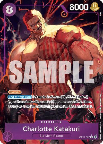 Charlotte Katakuri (067) (Alternate Art) (OP11-067) [A Fist of Divine Speed] | Jack's On Queen