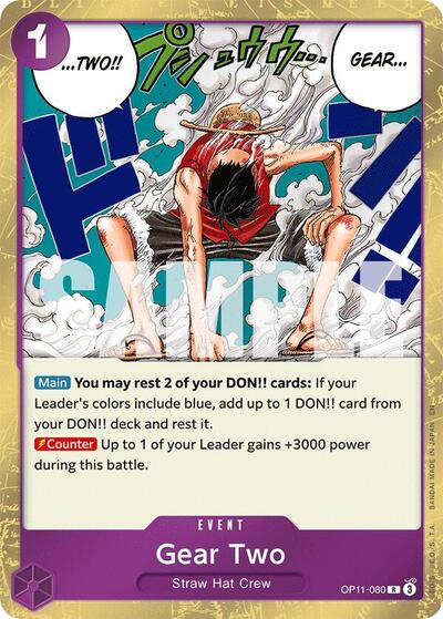 Gear Two (OP11-080) [A Fist of Divine Speed] | Jack's On Queen