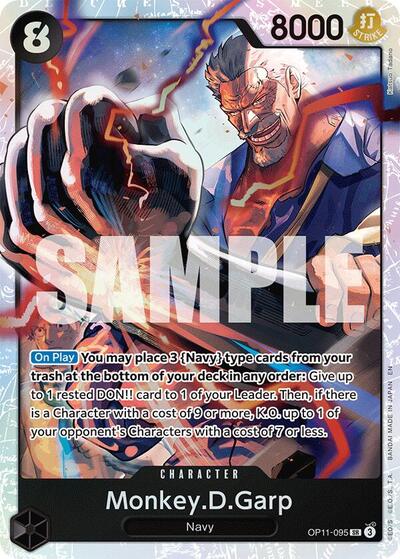 Monkey.D.Garp (OP11-095) [A Fist of Divine Speed] | Jack's On Queen