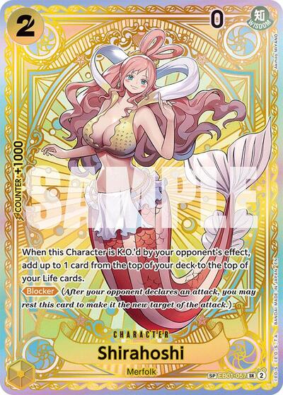 Shirahoshi (SP) (EB01-057) [A Fist of Divine Speed] | Jack's On Queen