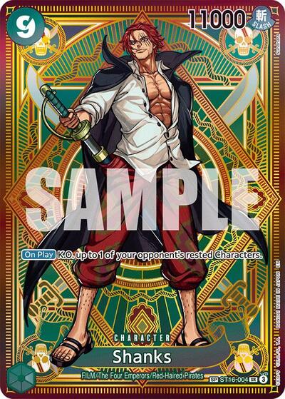 Shanks (SP) (ST16-004) [A Fist of Divine Speed] | Jack's On Queen