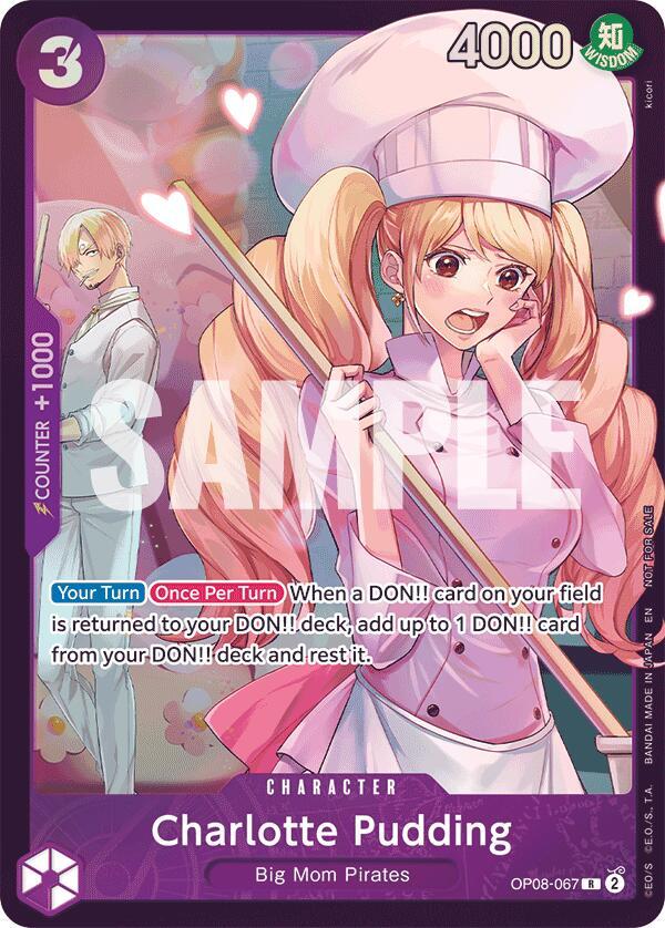 Charlotte Pudding (Store Treasure Cup 2025) (OP08-067) [One Piece Promotion Cards] | Jack's On Queen