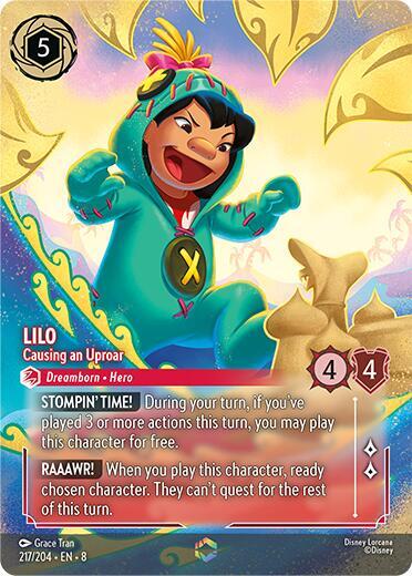 Lilo - Causing an Uproar (Enchanted) (217/204) [Reign of Jafar] | Jack's On Queen