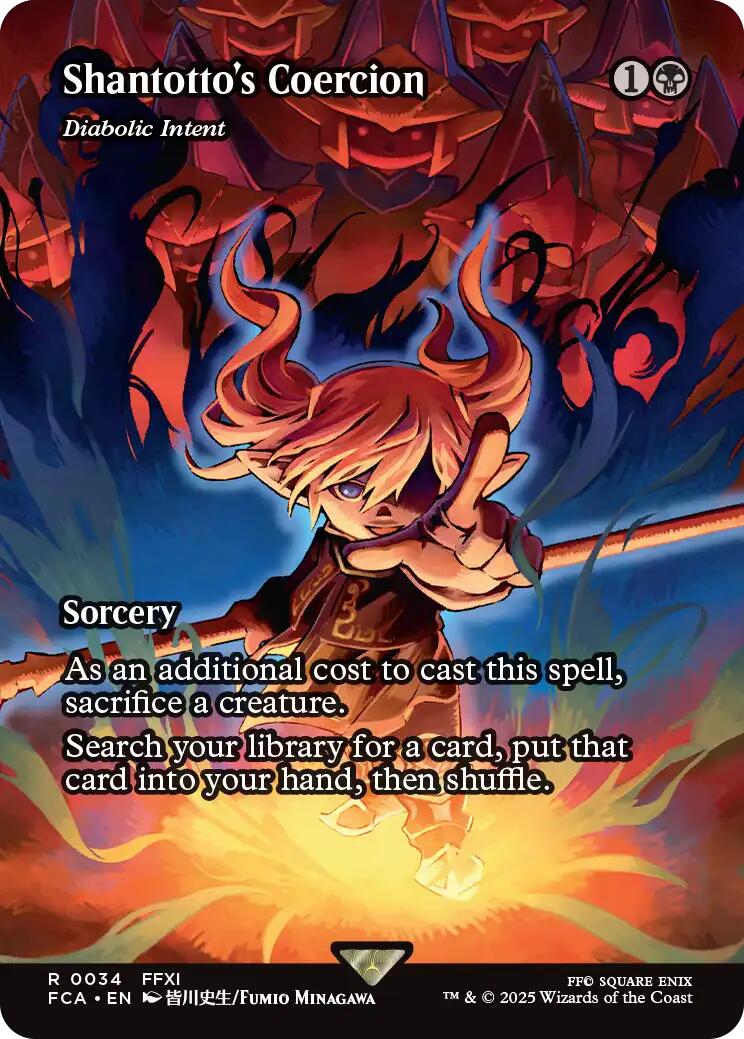 Shantotto's Coercion - Diabolic Intent (Showcase) [FINAL FANTASY : Through the Ages] | Jack's On Queen