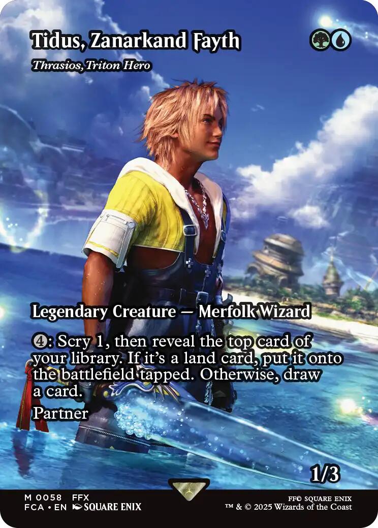Tidus, Zanarkand Fayth - Thrasios, Triton Hero (Showcase) [FINAL FANTASY : Through the Ages] | Jack's On Queen