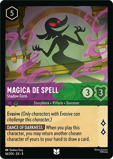 Magica De Spell - Shadow Form (66/204) [Reign of Jafar] | Jack's On Queen