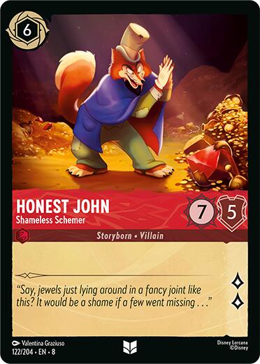 Honest John - Shameless Schemer (122/204) [Reign of Jafar] | Jack's On Queen