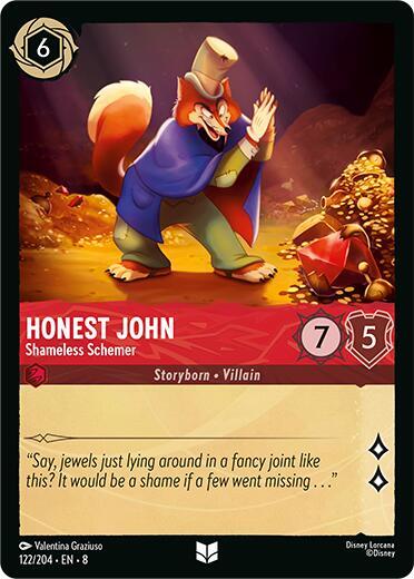 Honest John - Shameless Schemer (122/204) [Reign of Jafar] | Jack's On Queen