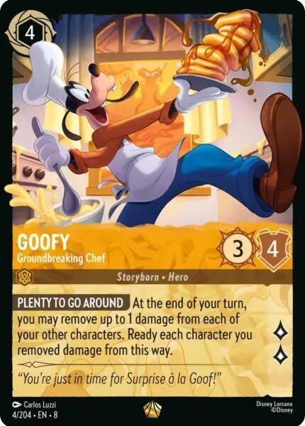 Goofy - Groundbreaking Chef (4/204) [Reign of Jafar] | Jack's On Queen