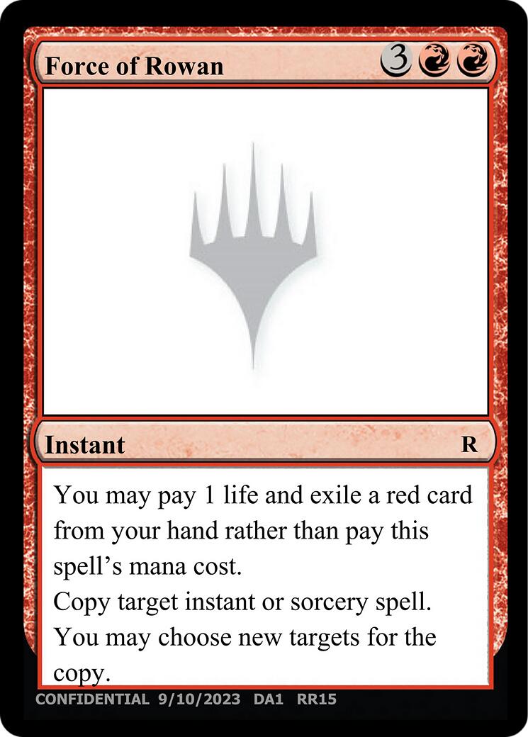 Force of Rowan [Unknown Event] | Jack's On Queen