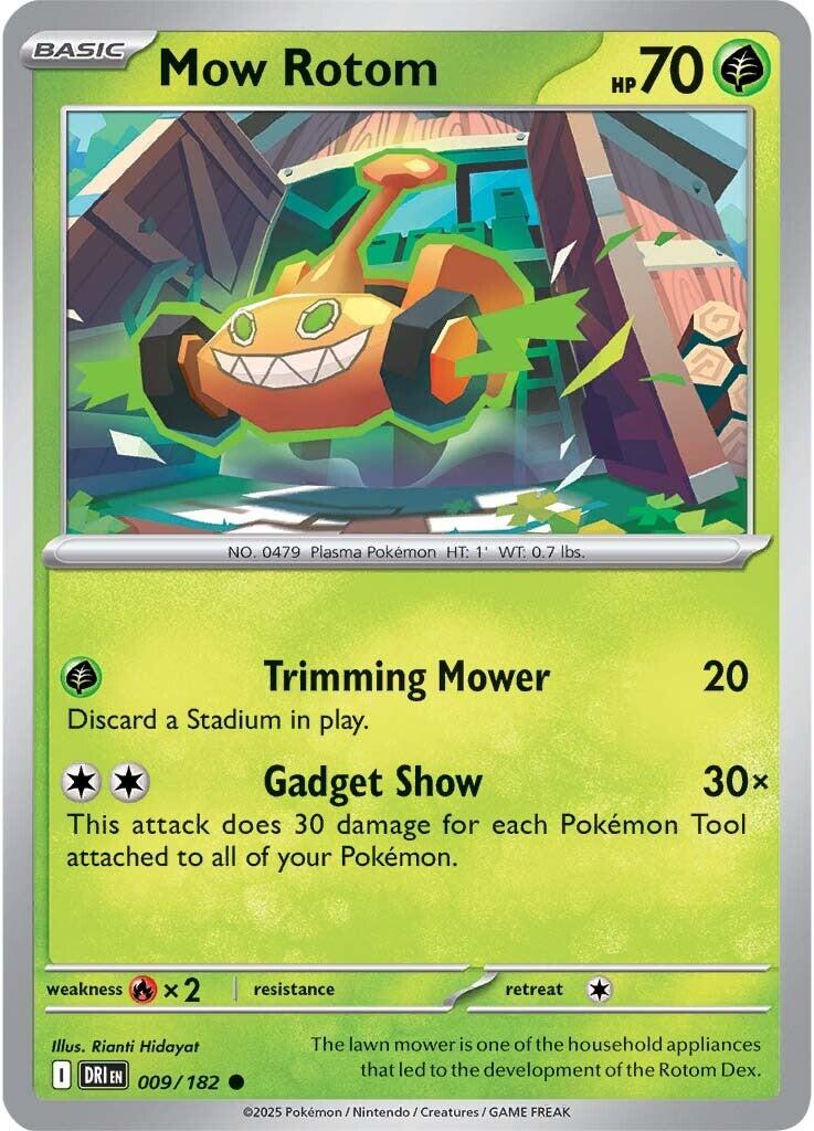 Mow Rotom (009/182) [Scarlet & Violet: Destined Rivals] | Jack's On Queen
