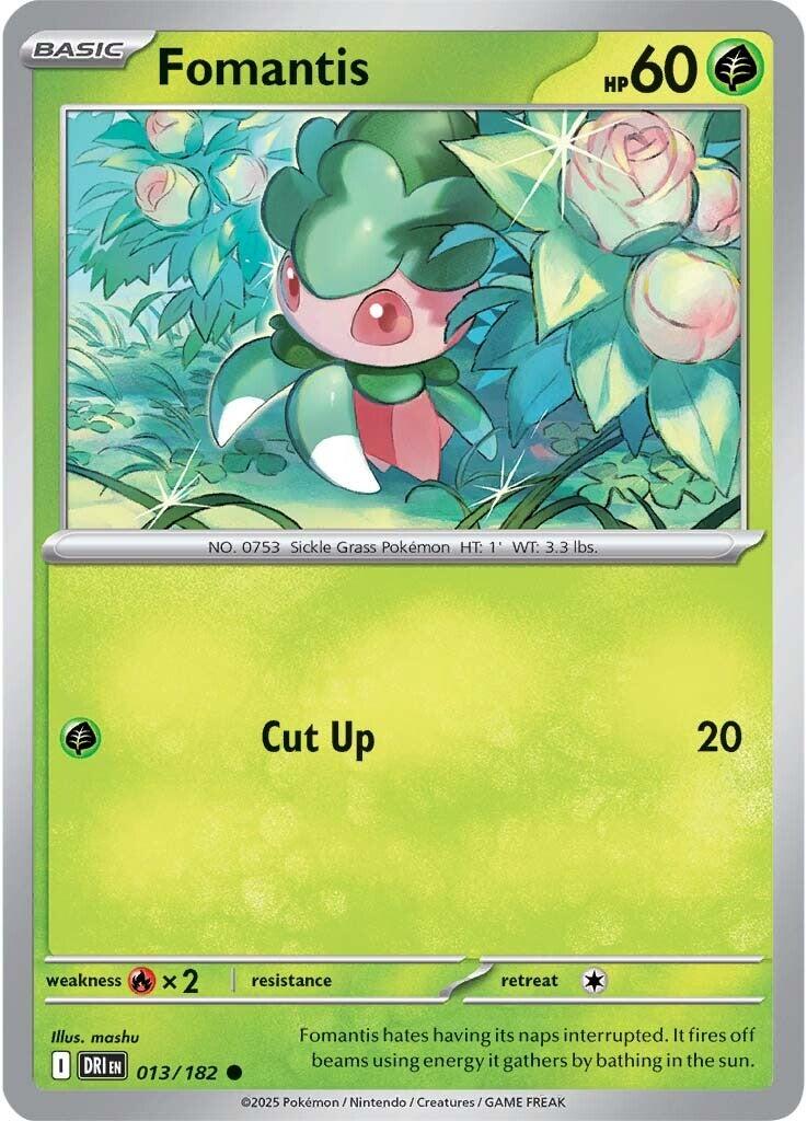 Fomantis (013/182) [Scarlet & Violet: Destined Rivals] | Jack's On Queen