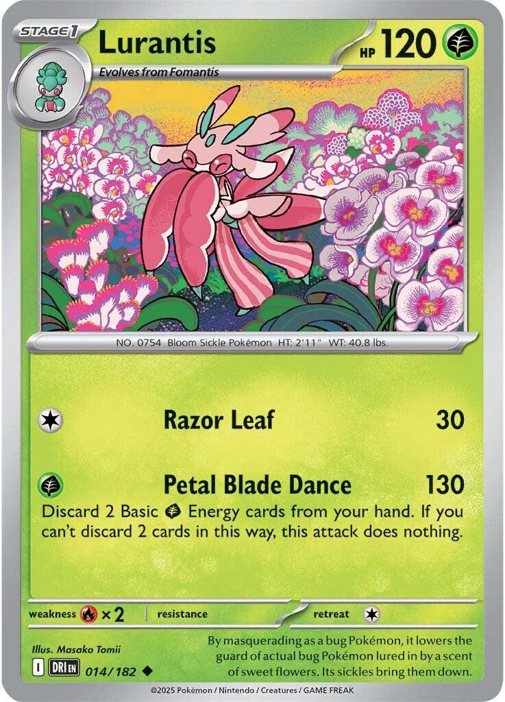 Lurantis (014/182) [Scarlet & Violet: Destined Rivals] | Jack's On Queen