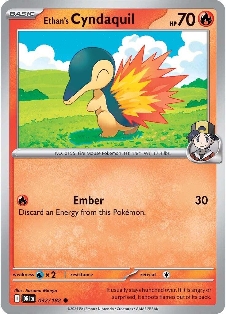 Ethan's Cyndaquil (032/182) [Scarlet & Violet: Destined Rivals] | Jack's On Queen