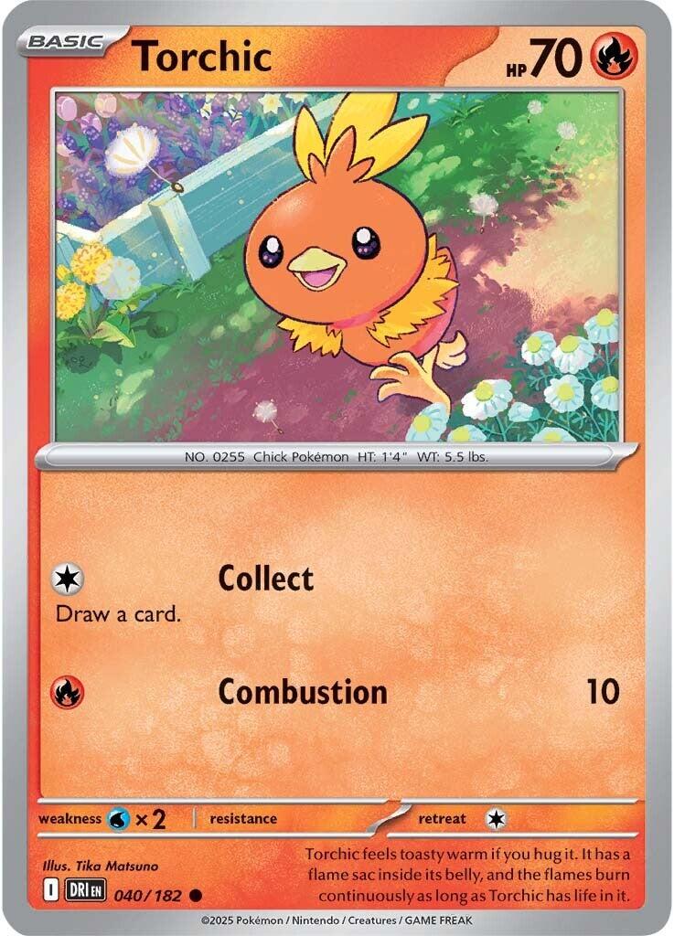 Torchic (040/182) [Scarlet & Violet: Destined Rivals] | Jack's On Queen