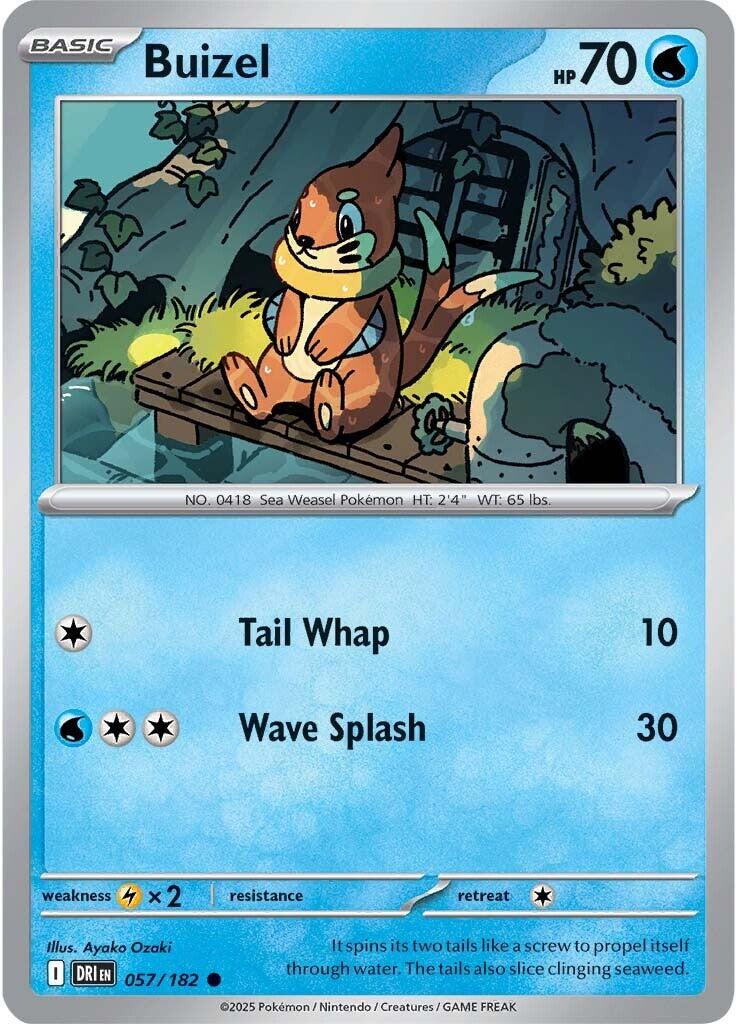 Buizel (057/182) [Scarlet & Violet: Destined Rivals] | Jack's On Queen