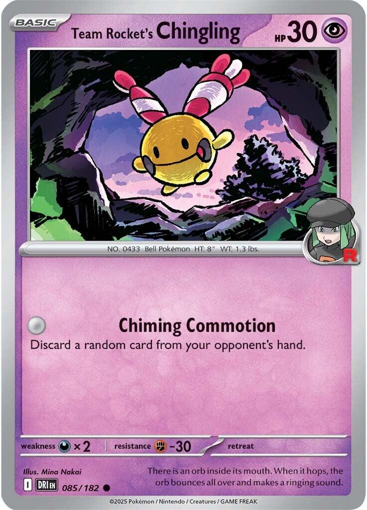 Team Rocket's Chingling (085/182) [Scarlet & Violet: Destined Rivals] | Jack's On Queen