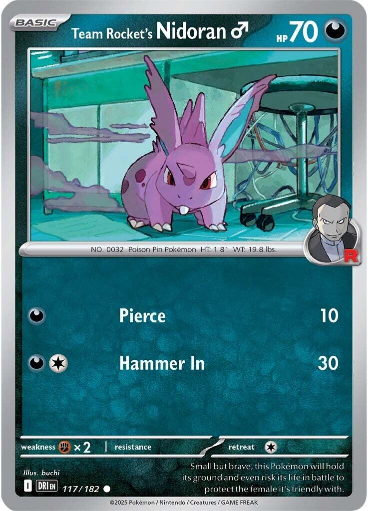 Team Rocket's Nidorand (117/182) [Scarlet & Violet: Destined Rivals] | Jack's On Queen