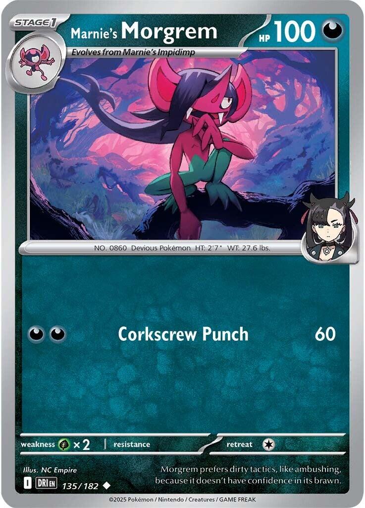 Marnie's Morgrem (135/182) [Scarlet & Violet: Destined Rivals] | Jack's On Queen