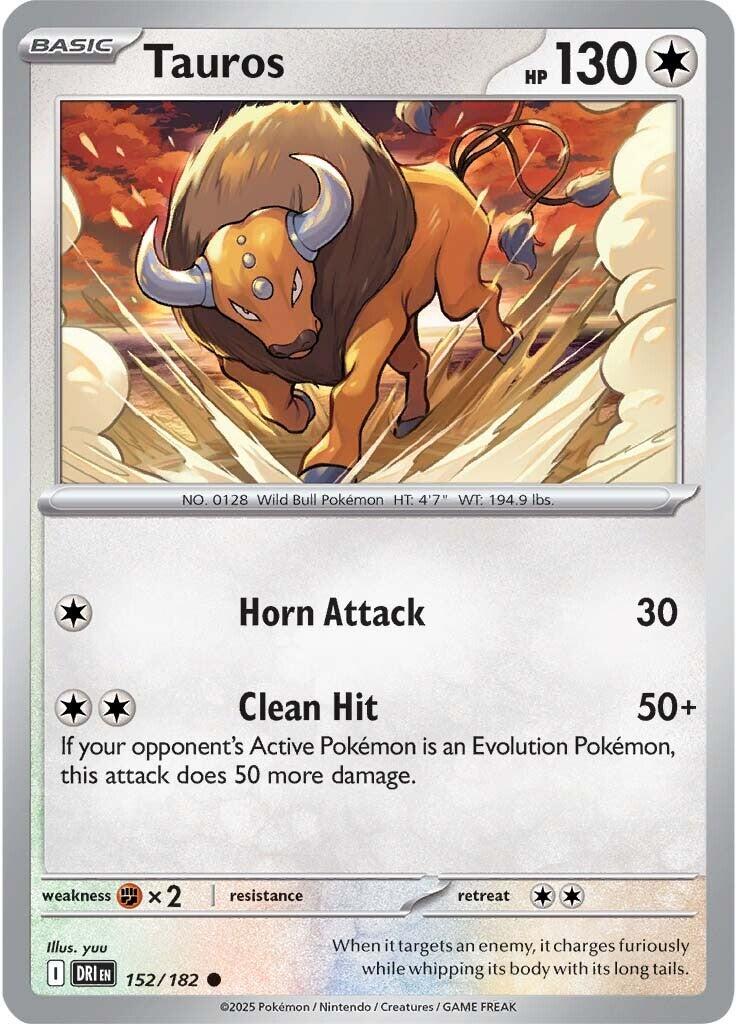 Tauros (152/182) [Scarlet & Violet: Destined Rivals] | Jack's On Queen