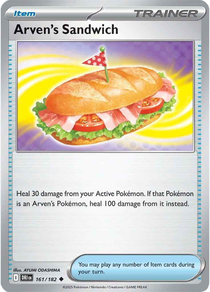Arven's Sandwich (161/182) [Scarlet & Violet: Destined Rivals] | Jack's On Queen